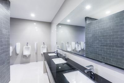 Modern Office Restroom